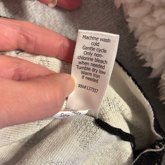 41 Hawthorn Black Geometric Mini Dress - Picture 9 of 9